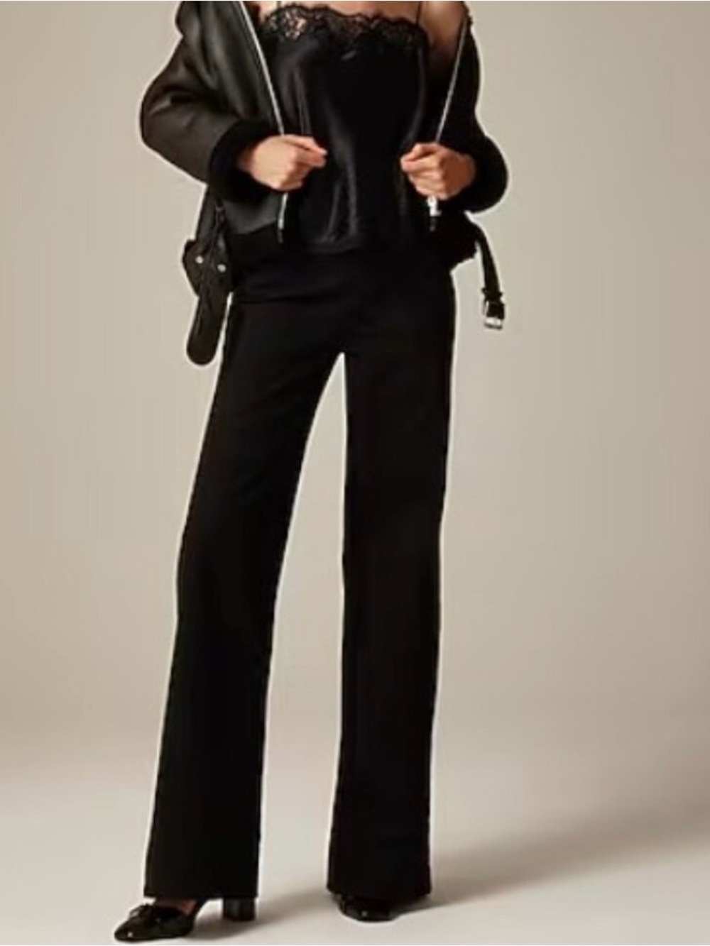 J Crew Denim Trouser in 1996 Semi-Stretch Size 33